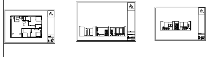 Two-Bedroom Apartment Interior — SketchUp + DWG