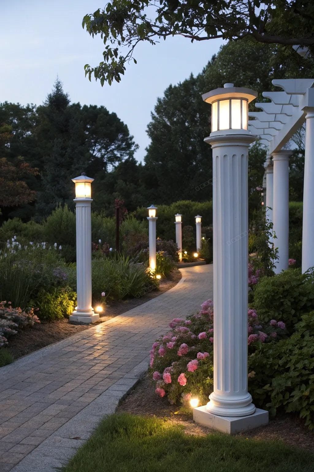 Classical Column Lantern — SketchUp Model