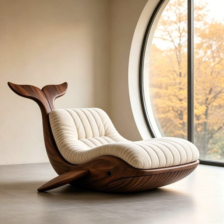 Whale Lounge Chair — SketchUp Model