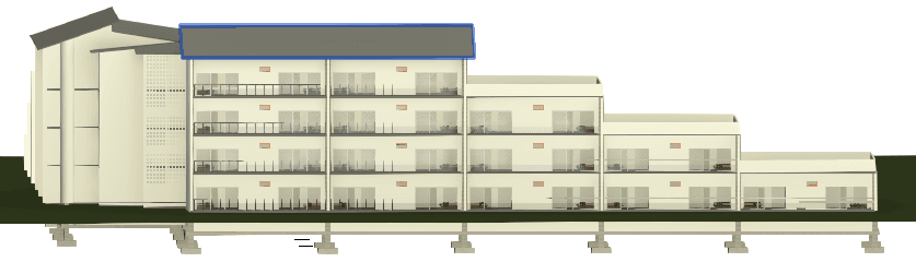Four-Storey School Building — Revit Model