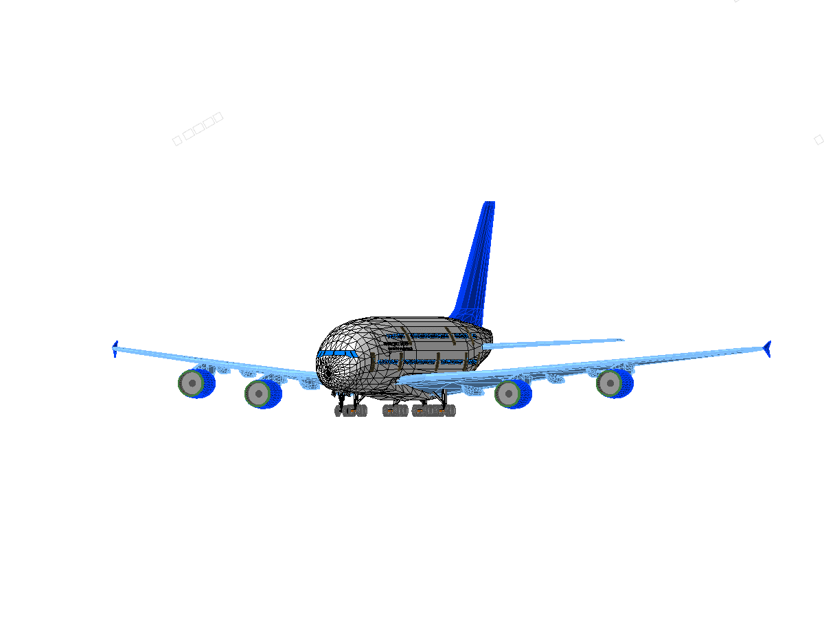 Airbus A 380 — Revit Family