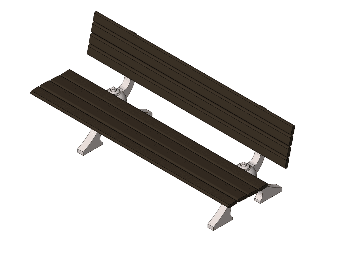 Benches Maglin HBSP — Revit Family