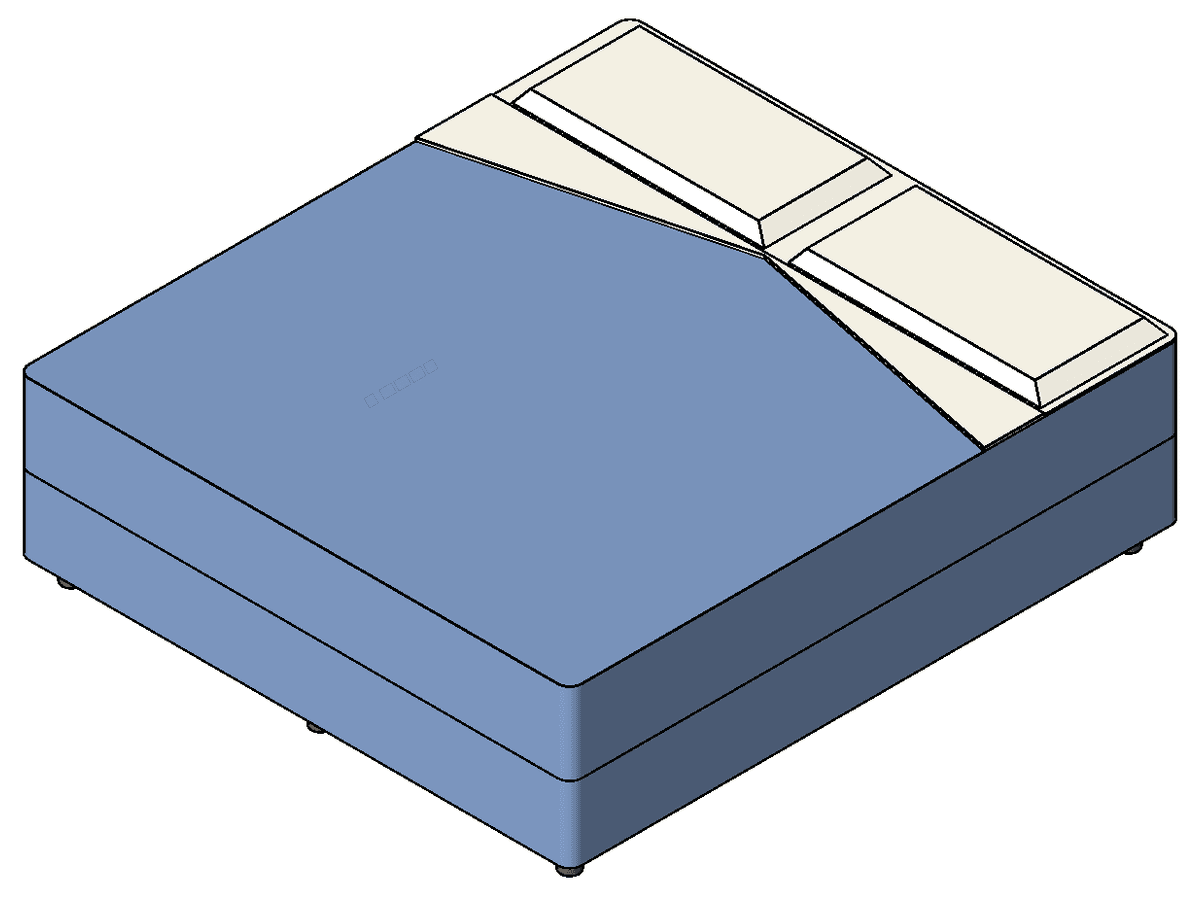 Bed Large Sizes (aus) — Revit Family