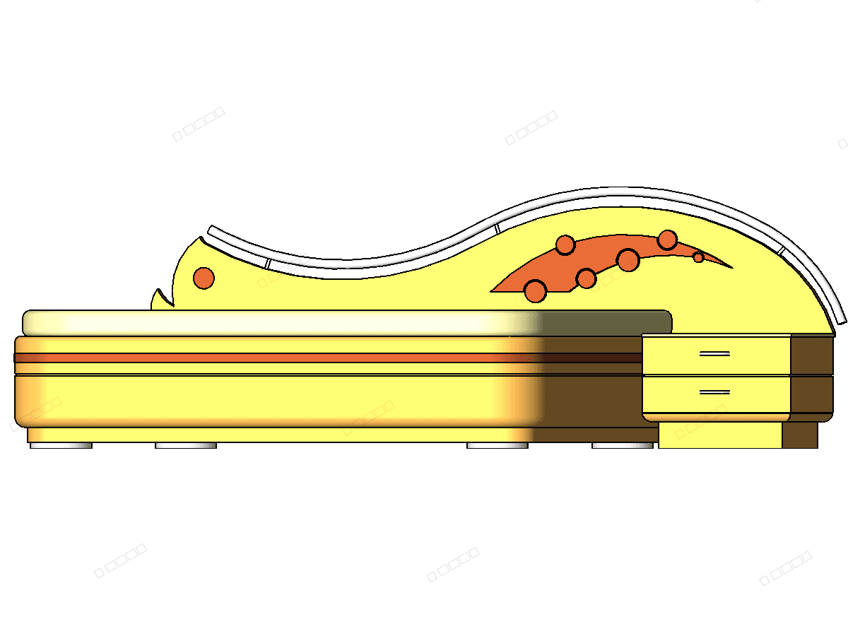 BED DESIGN — Revit Family