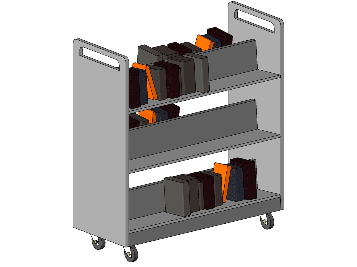 Book Cart — Revit Family