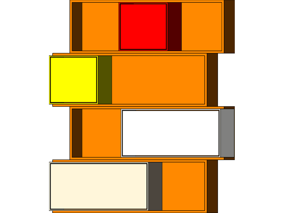 Bookcase Casulo — Revit Family