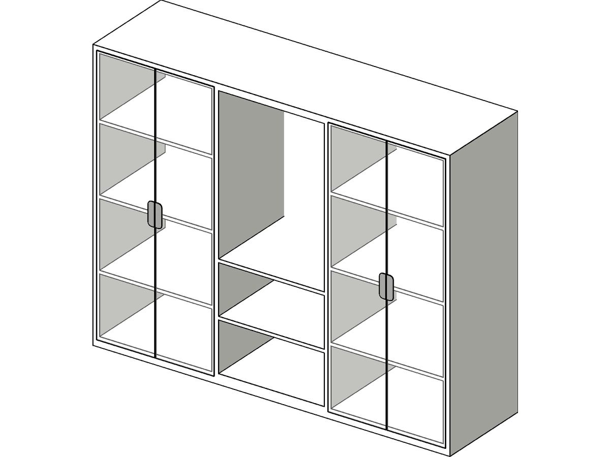 Entertainment Center — Revit Family