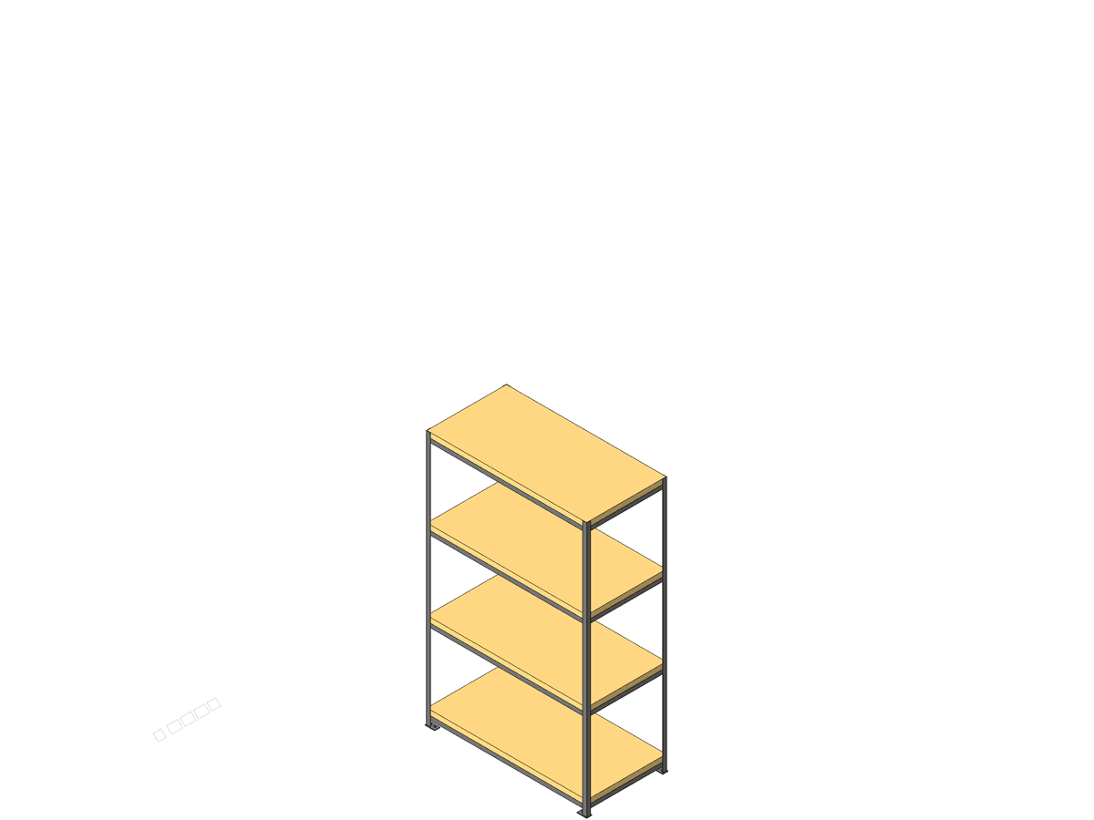 Warehouse Racking — Revit Family