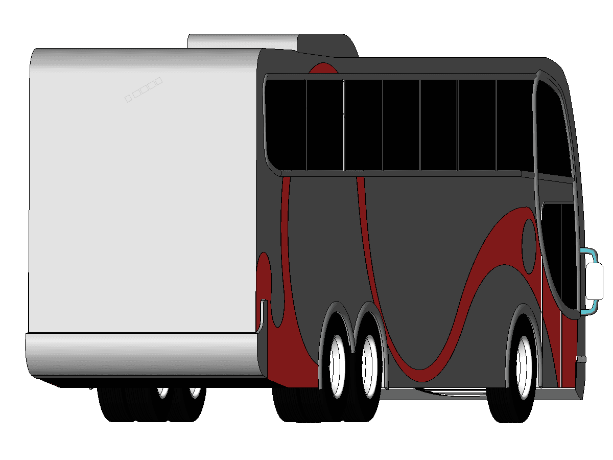 Bus Paradiso1550 — Revit Family
