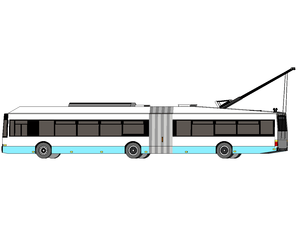 Trolleybus — Revit Family