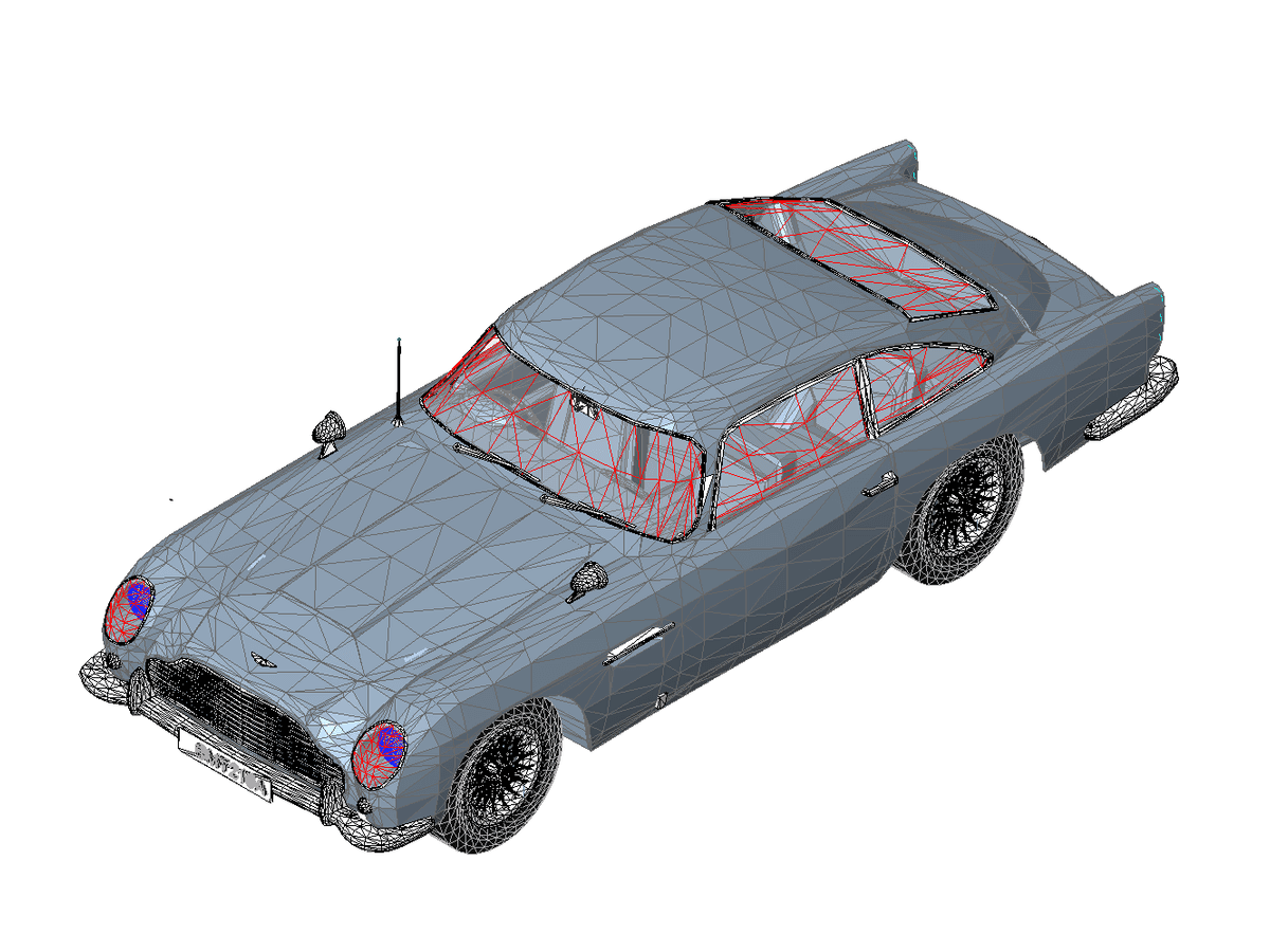1 1964 DB5 — Revit Family