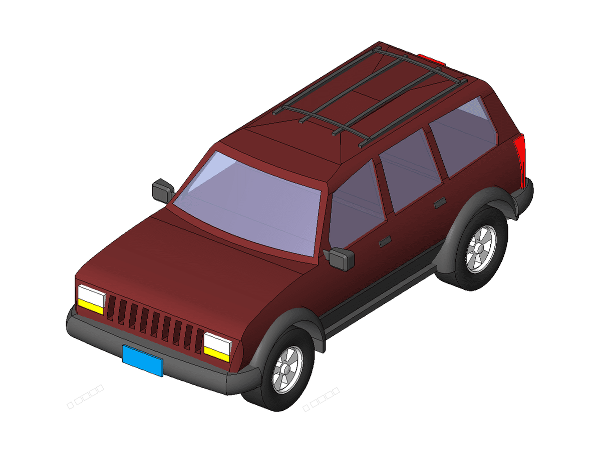 A Revit SUV — Revit Family