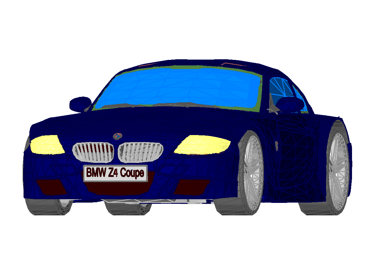 BMW Z4 Coupe — Revit Family