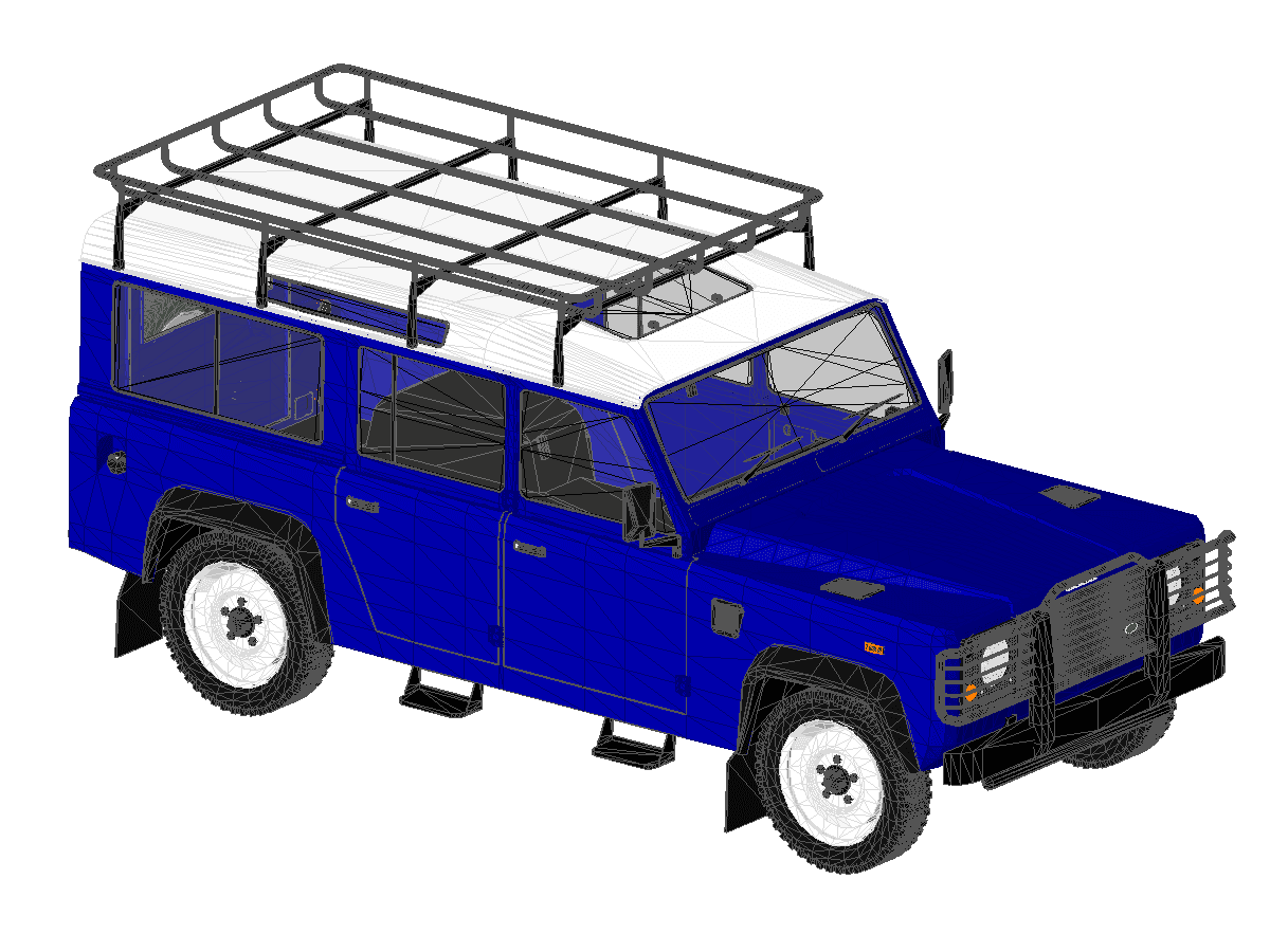 Land Rover Defender — Revit Family