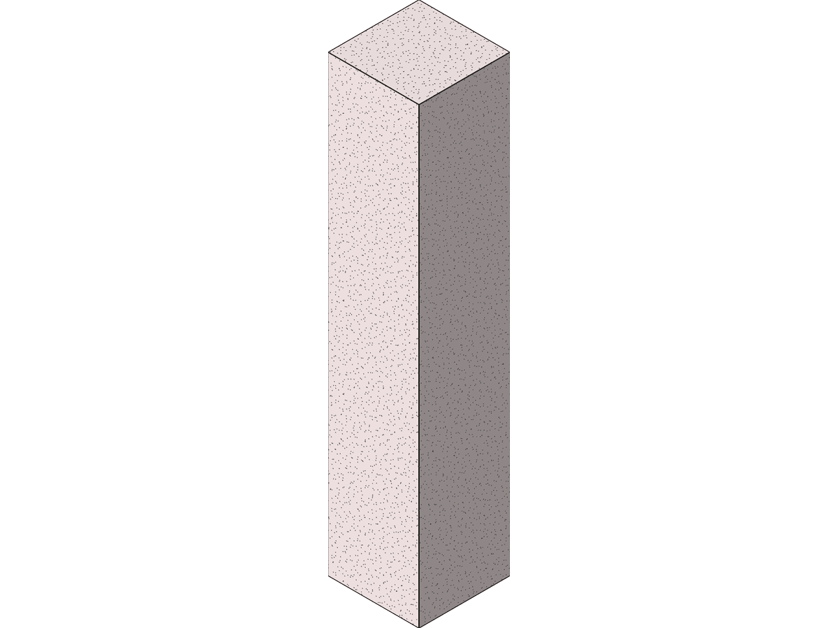 M Precast Square Column — Concrete Column Revit Family