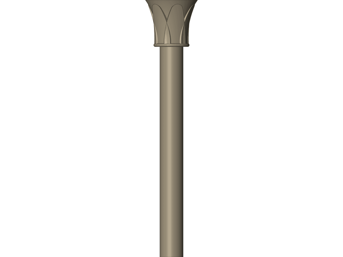 Kolumna Przedsionka — Decorative Column Revit Family
