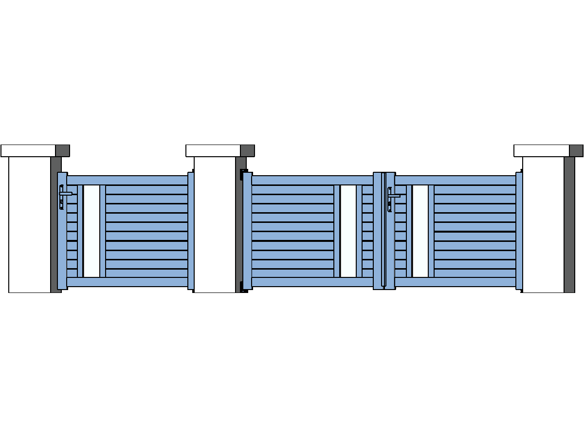 Cadiou Cadiou Dall — Gate Revit Family