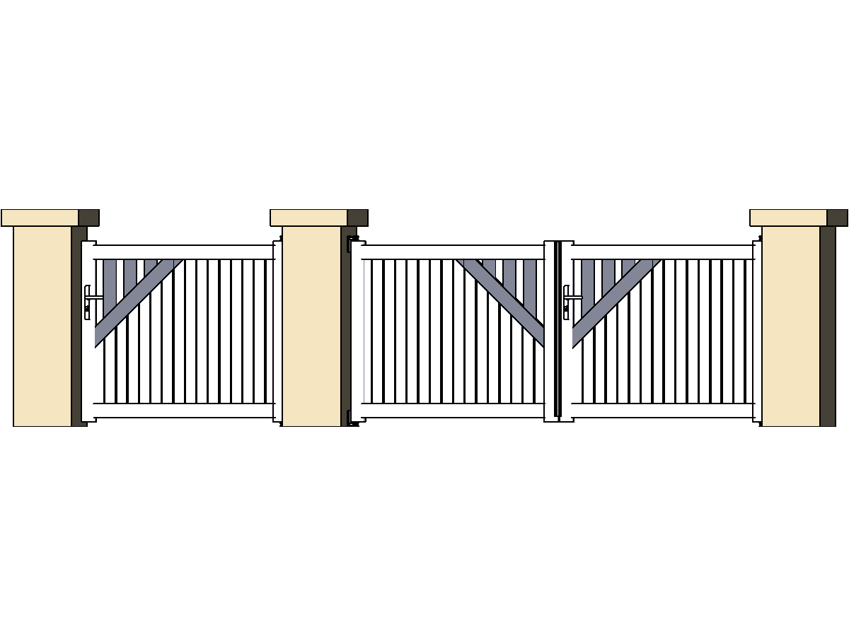 Cadiou Cadiou Taol — Gate Revit Family