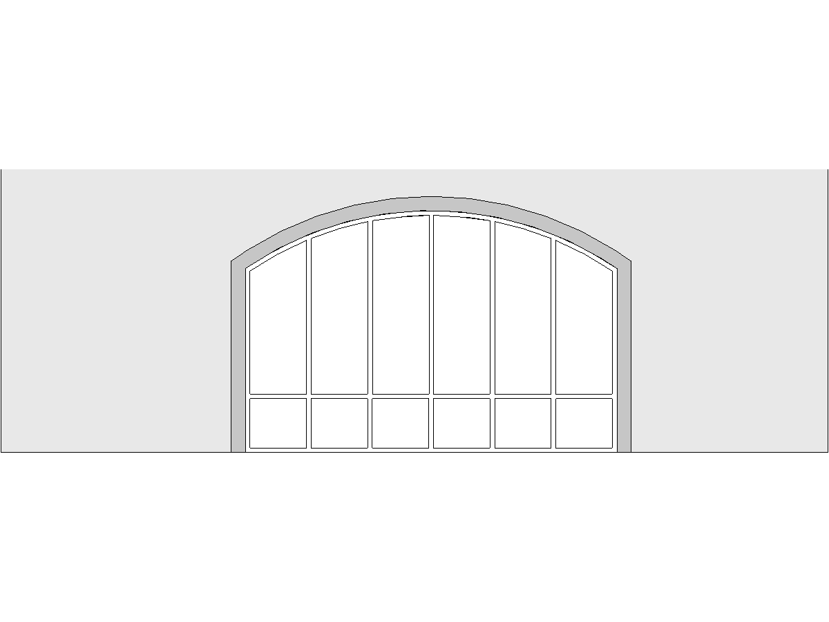 Parametric Garage Door — Parking Door Revit Family