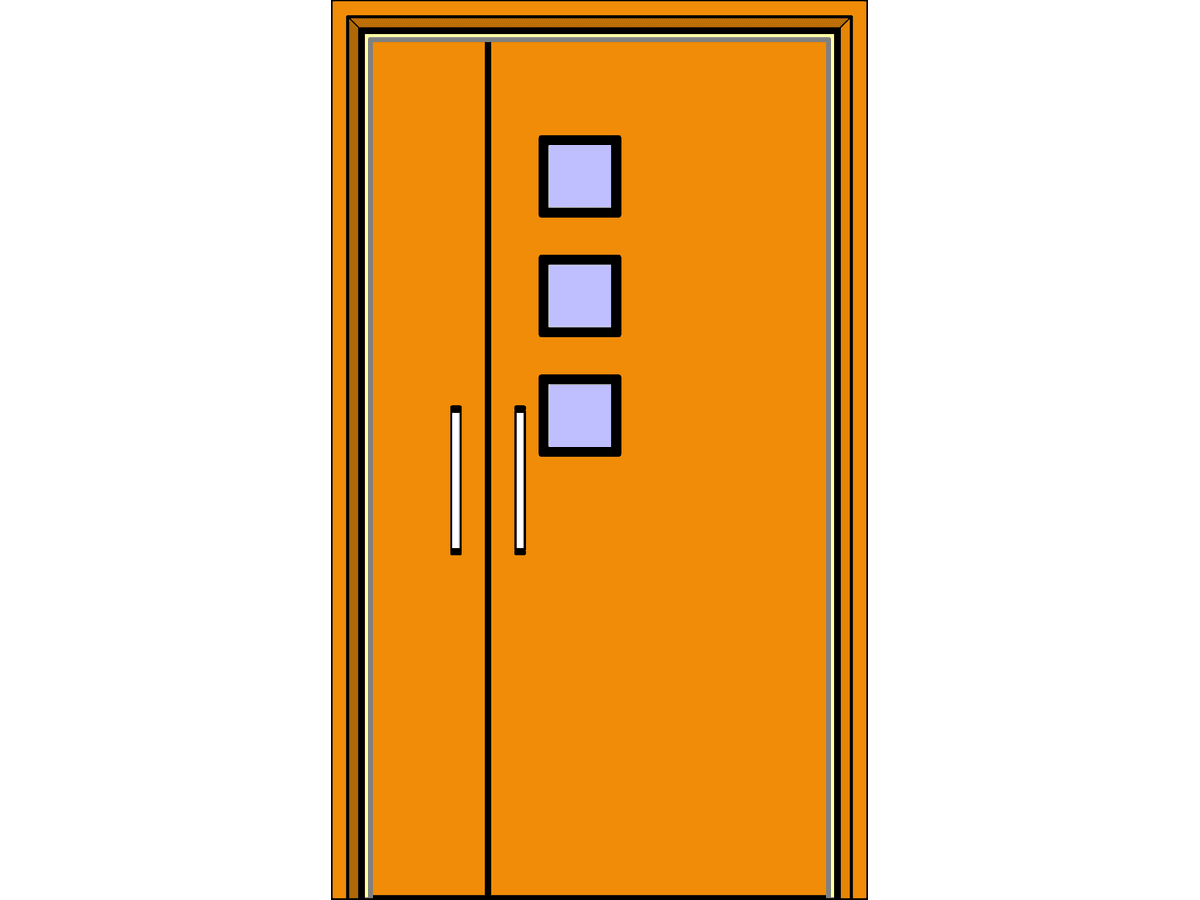 Intays — Single Door Revit Family