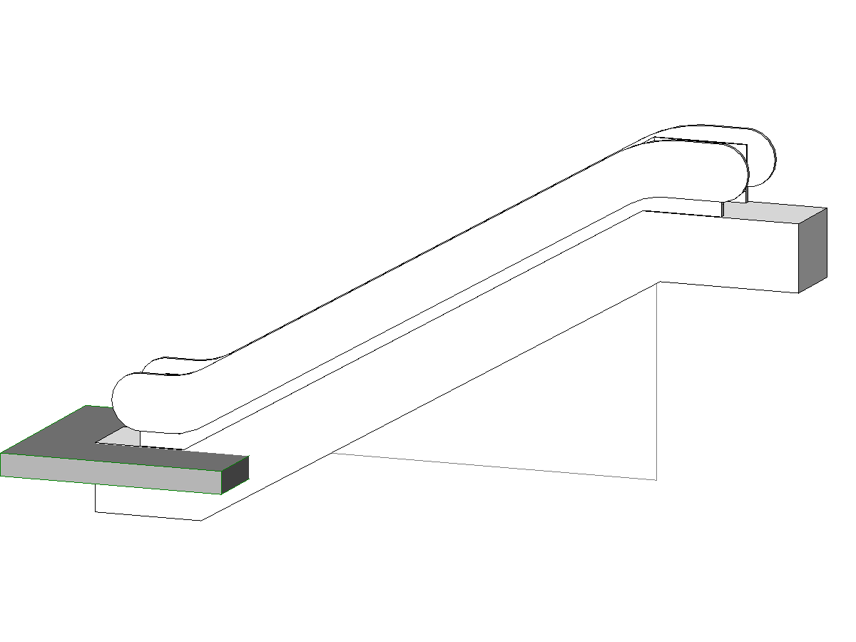 Escalator — Revit Family