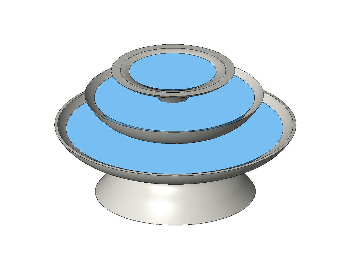 TIER FOUNTAIN — Revit Family