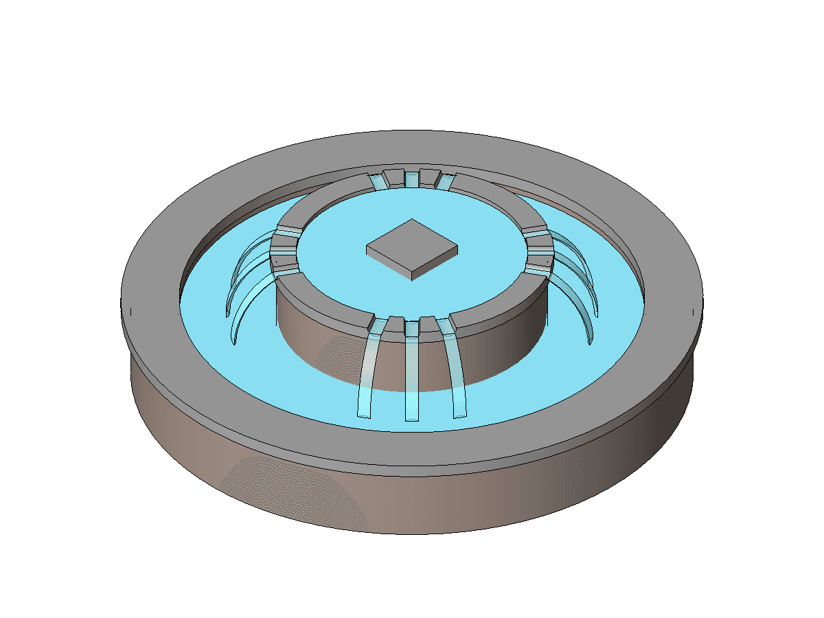 Water Fountain — Revit Family