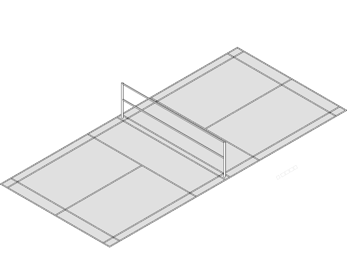 Badminton — Revit Family