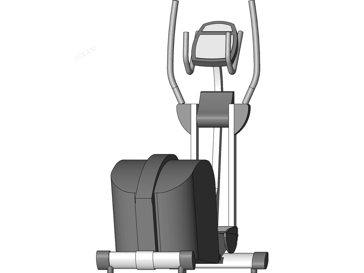 Elliptical Machine — Revit Family