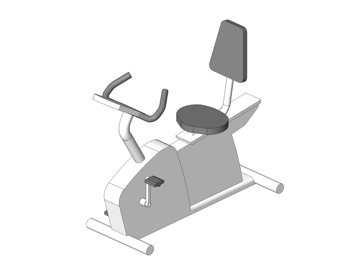 Exercise Bike — Revit Family