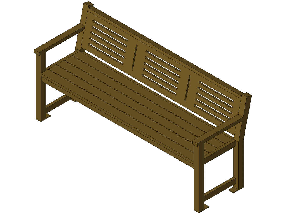 Benches Maglin MLB401M — Revit Family