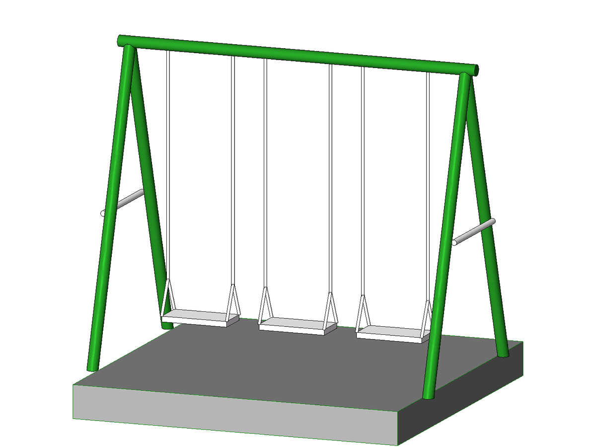 Swing Set — Revit Family