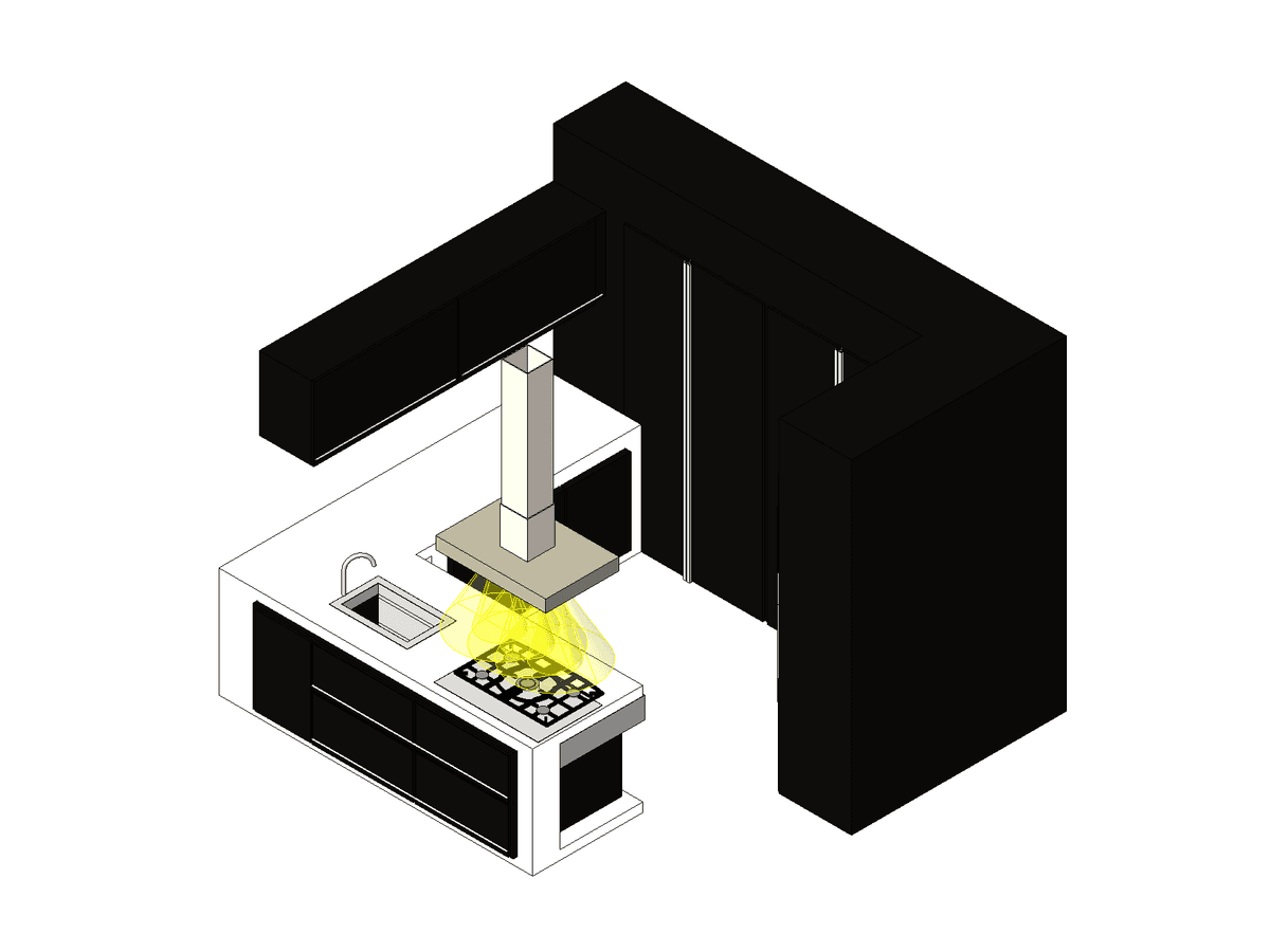 Cozinha Platium Tio Marcelo — Kitchen Unit Revit Family