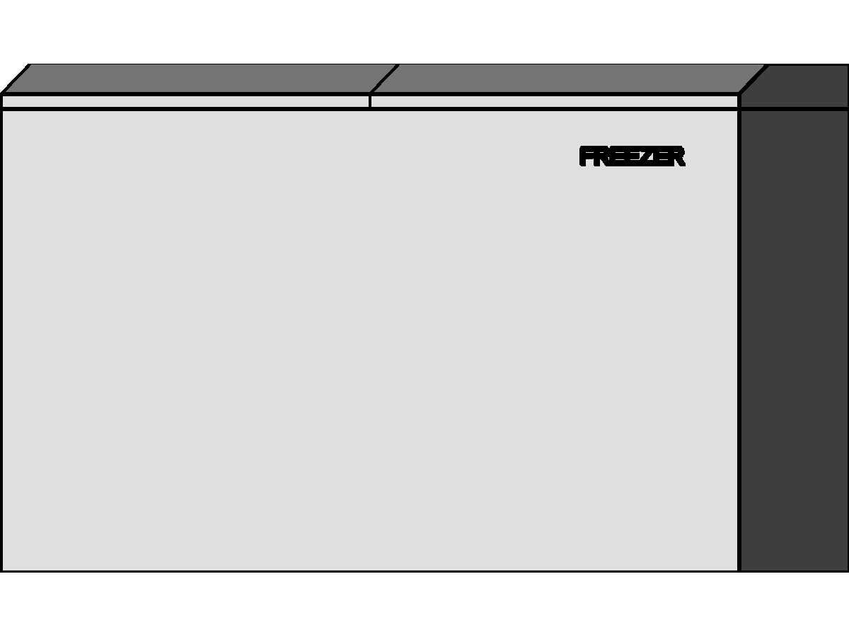 Horizontal Freezer — Revit Family