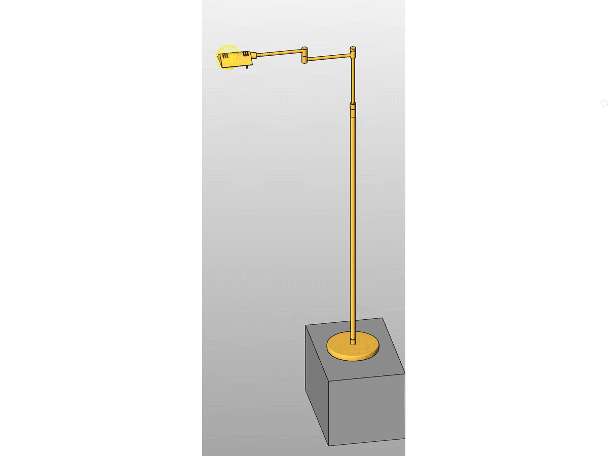 Holtktter 6317 Classic Chairside Reading — Revit Family
