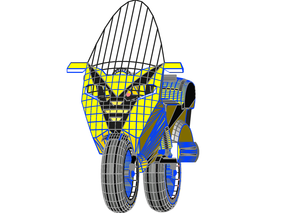Motor Bike — Revit Family