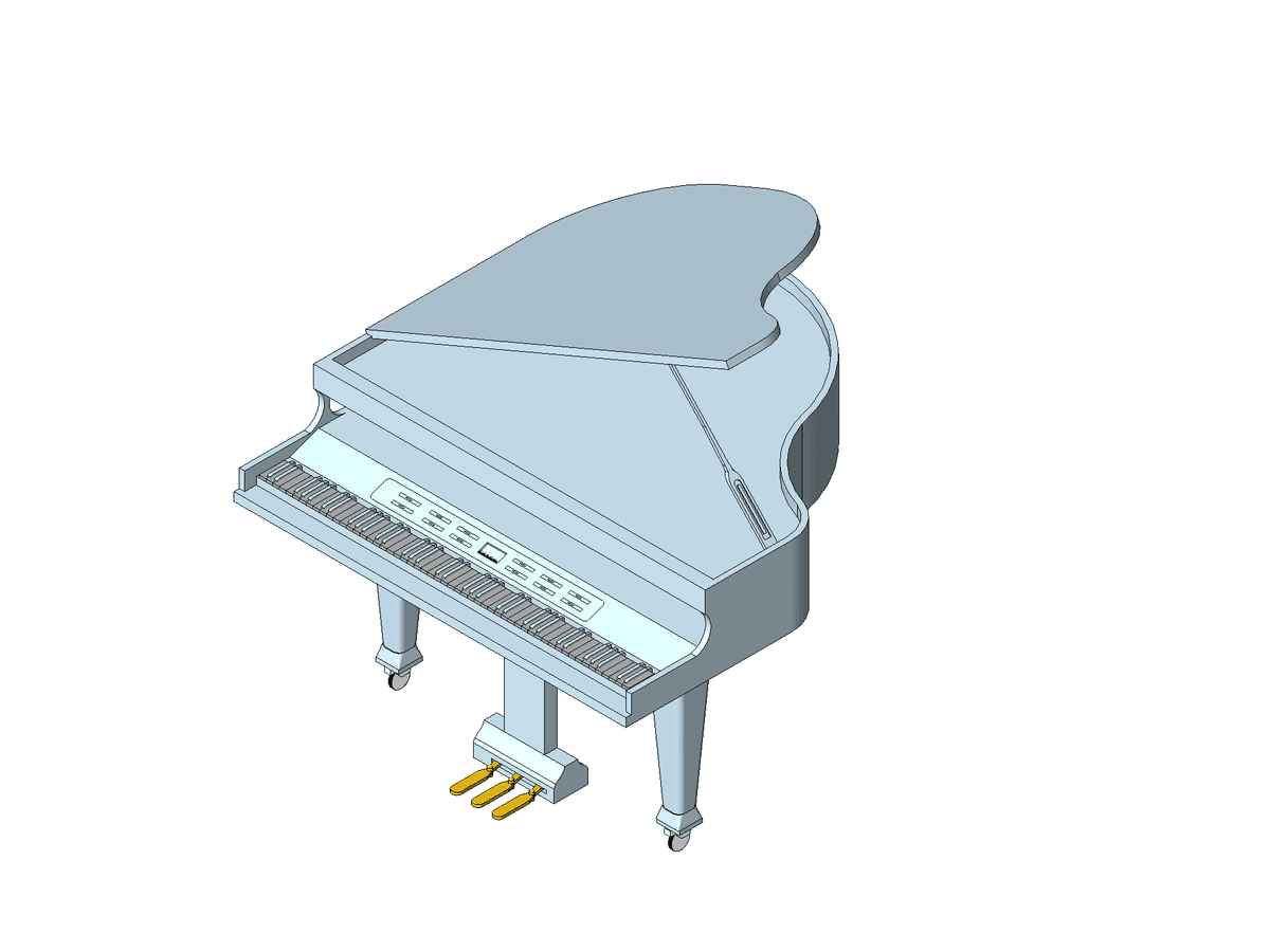 Grandpiano SMARTBIM — Revit Family
