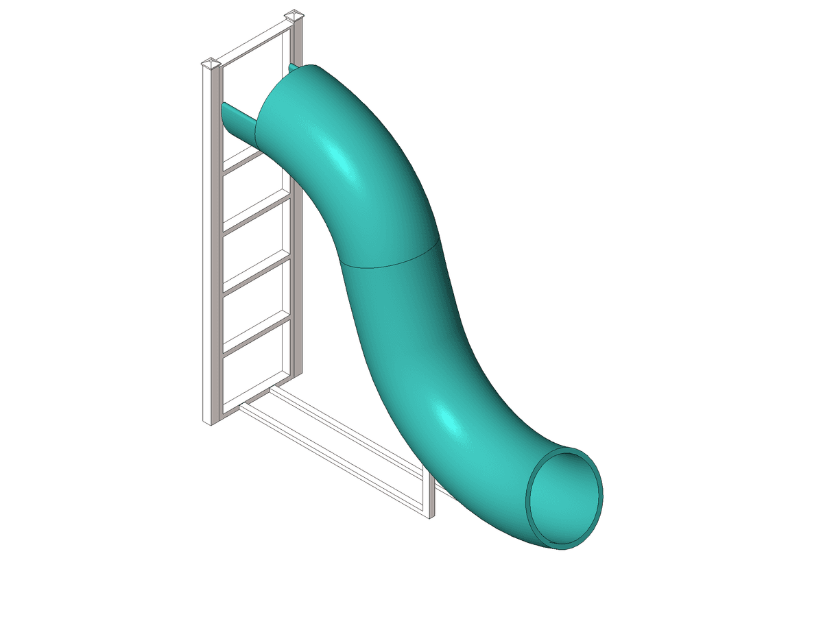 Water Slide — Revit Family