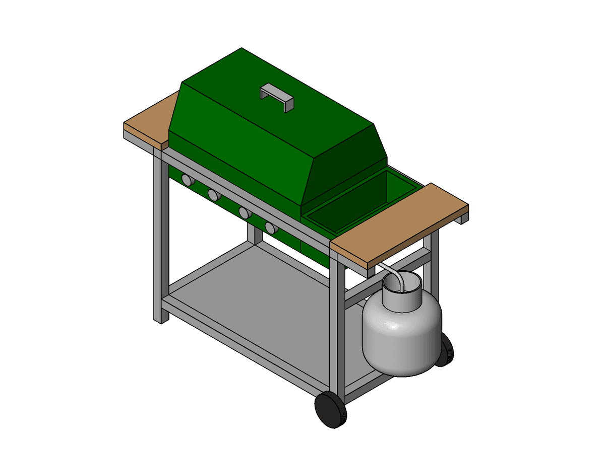 Australianbbqgrill — Revit Family