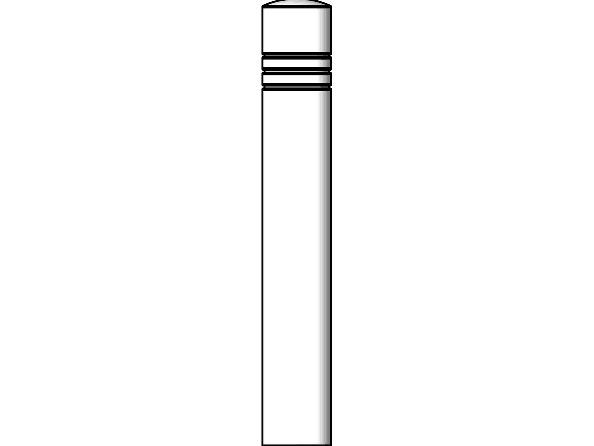 Bollard Steel — Revit Family