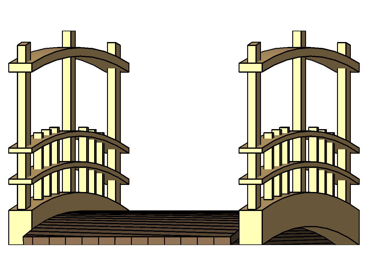 Small Chinese Bridge — Revit Family