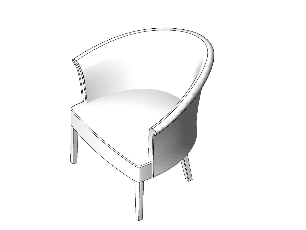 ANGELY PARIS Burges 3D T 50 100 FBLR — Revit Family