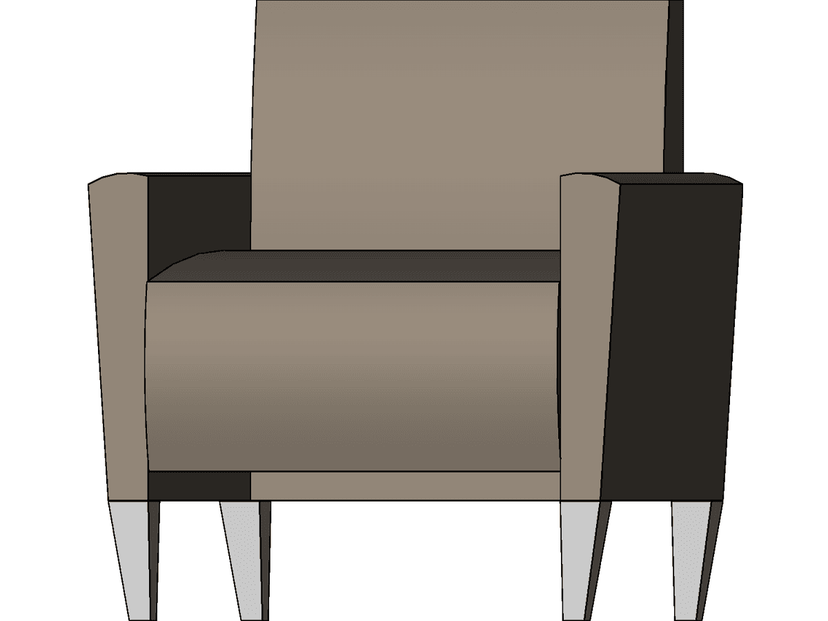 Nemschoff Brava Classic Chair — Revit Family