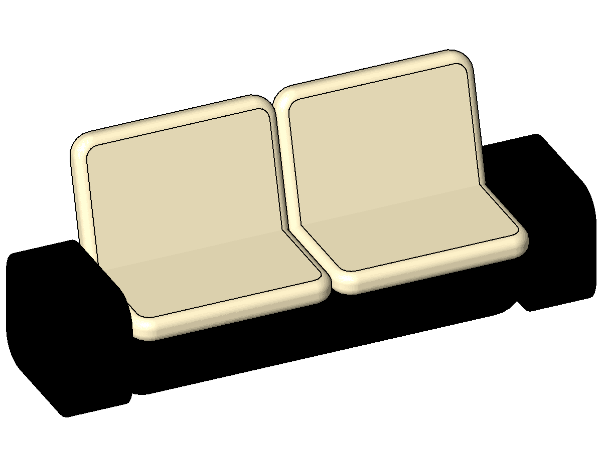 Sofa — Revit Family