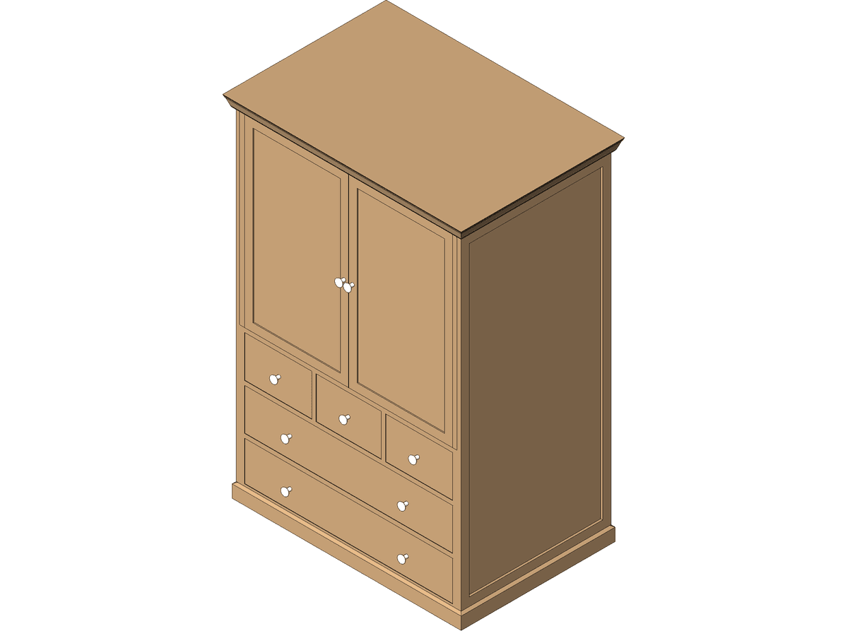 Armoire SMARTBIM — Revit Family
