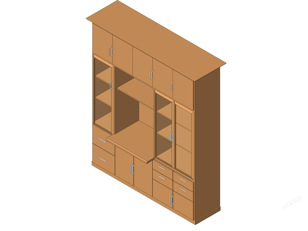 Cabinet SMARTBIM — Revit Family