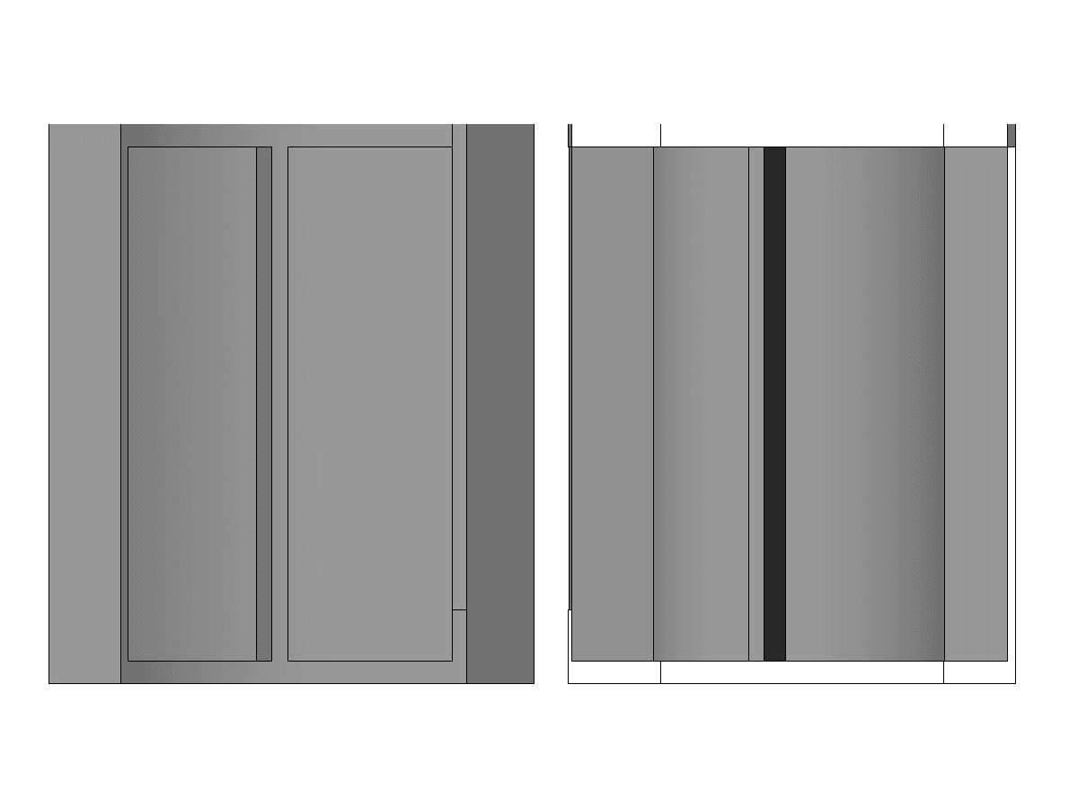 Display Case Cherry Wood — Revit Family