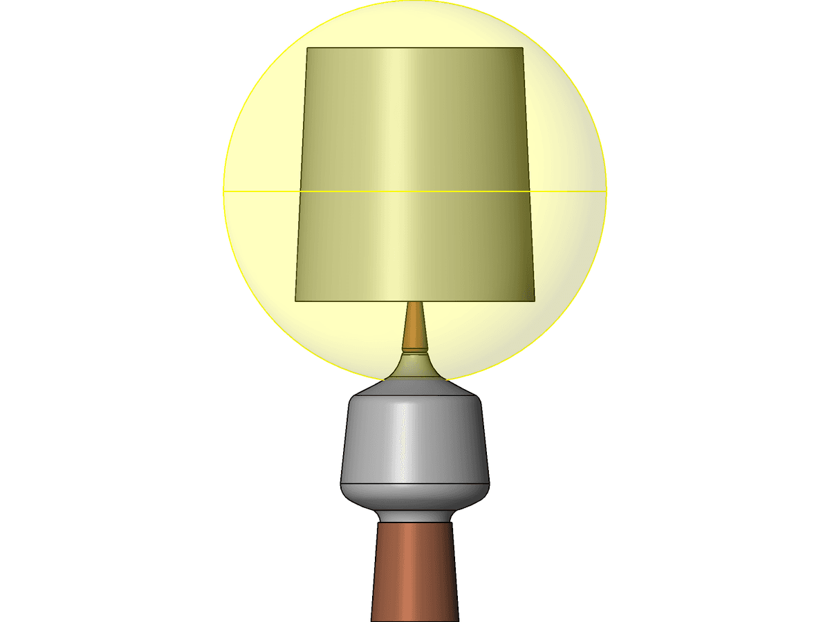 Dwell Studios Calhoun Lamp — Revit Family