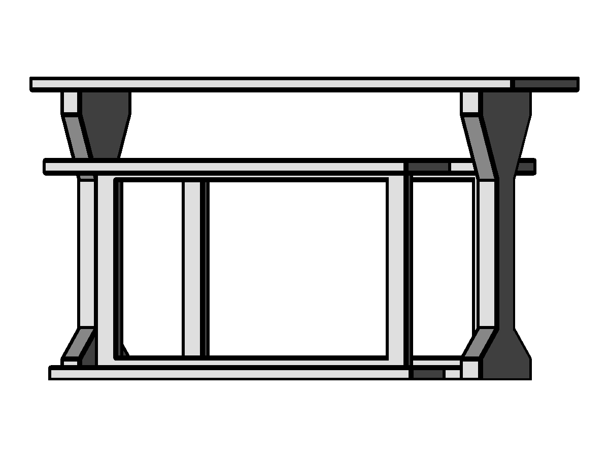A Lunch Table Set — Revit Family
