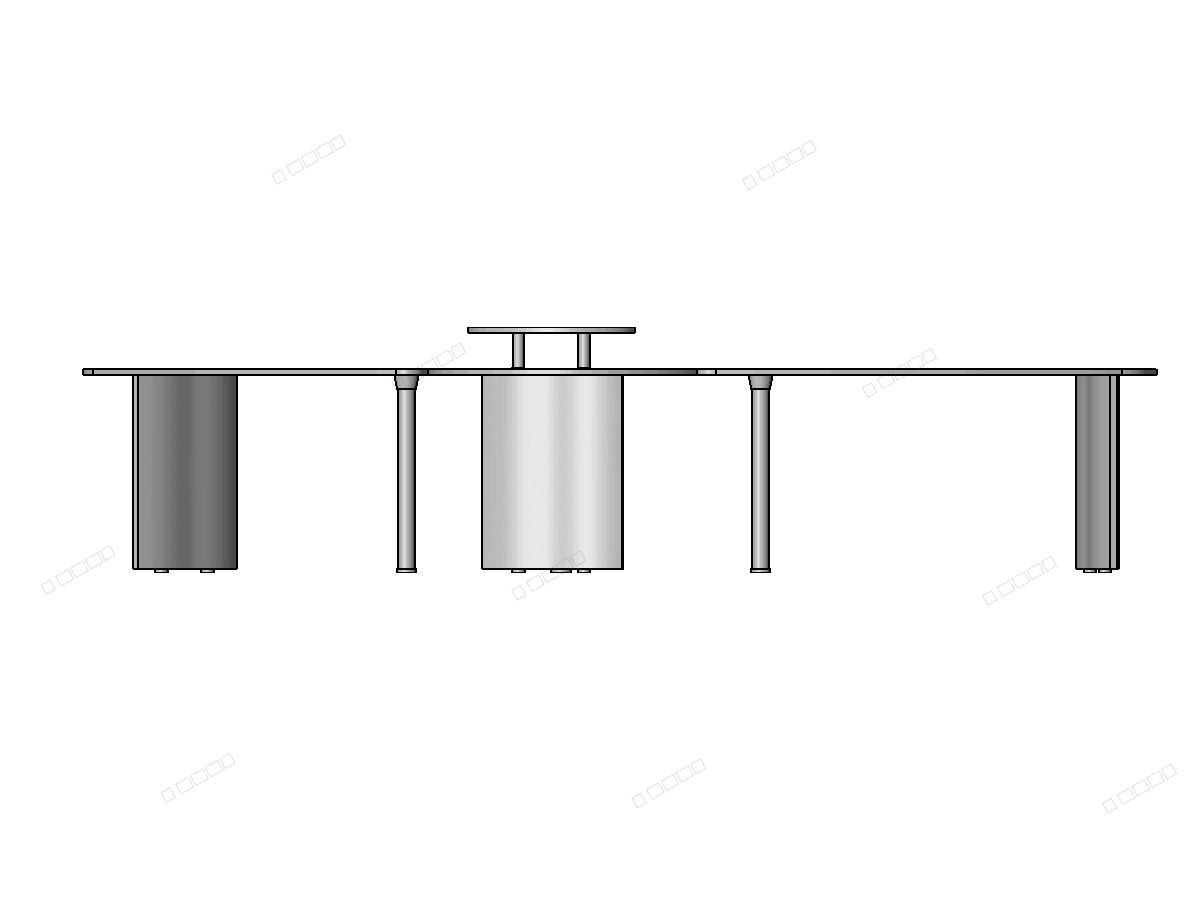 M Reception Desk — Revit Family